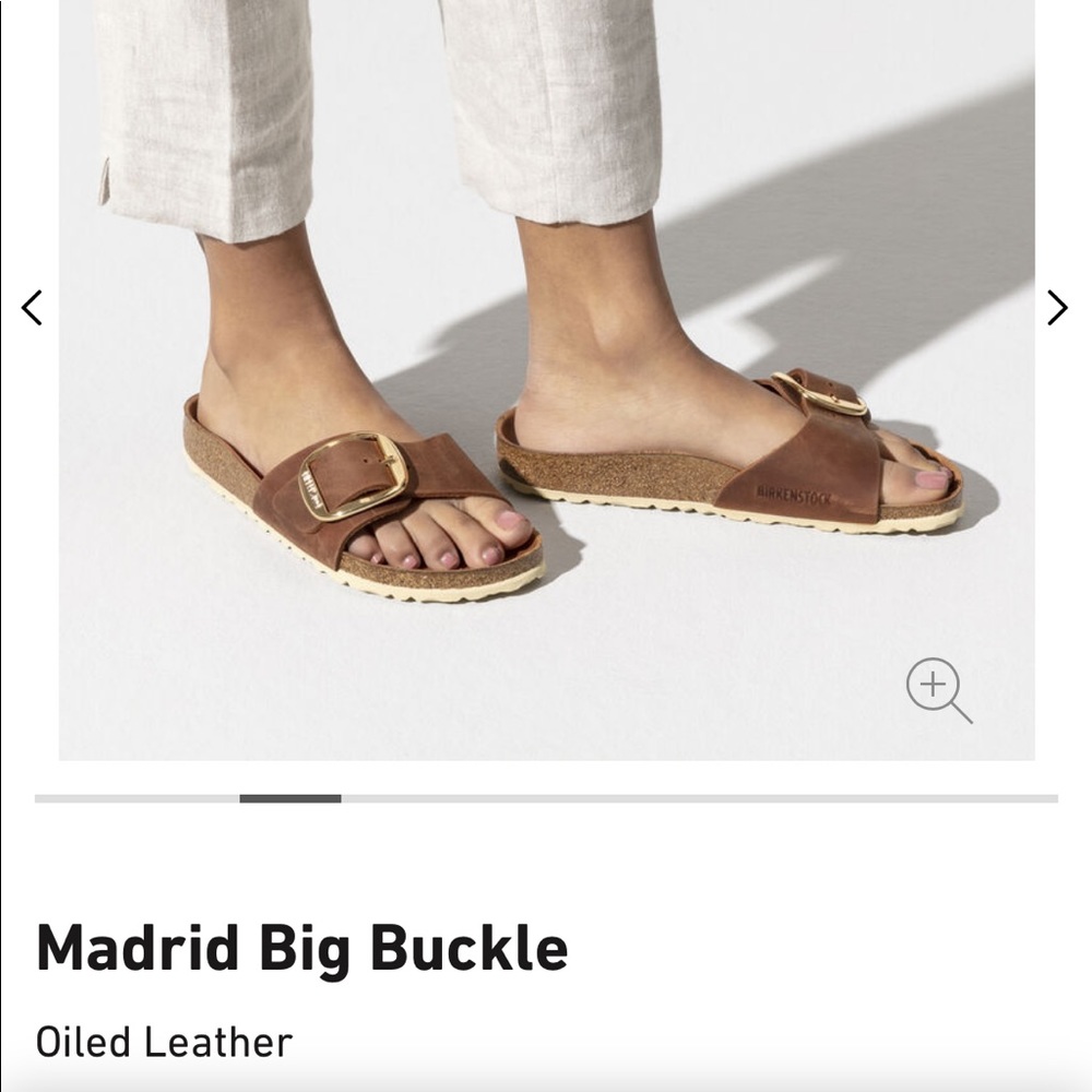 Birkenstock Madrid big buckle 9 40euro